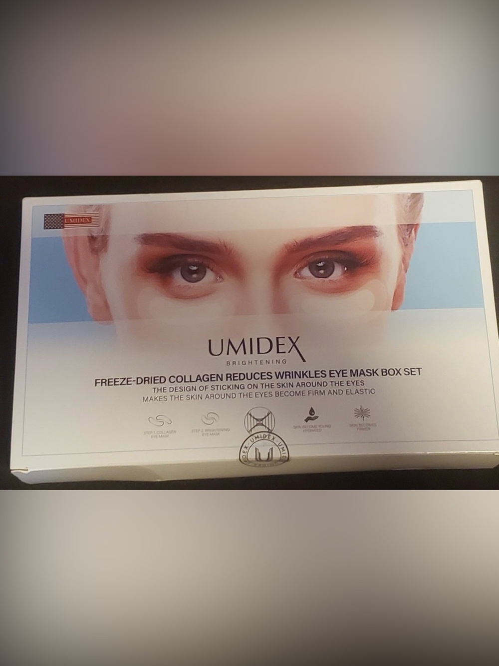 UMIDEX Brightening Freeze-Dried Collagen Under Eye Mask Wrinkles White